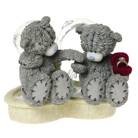 Let Our Love Flow Me to You Bear Figurine £35.00